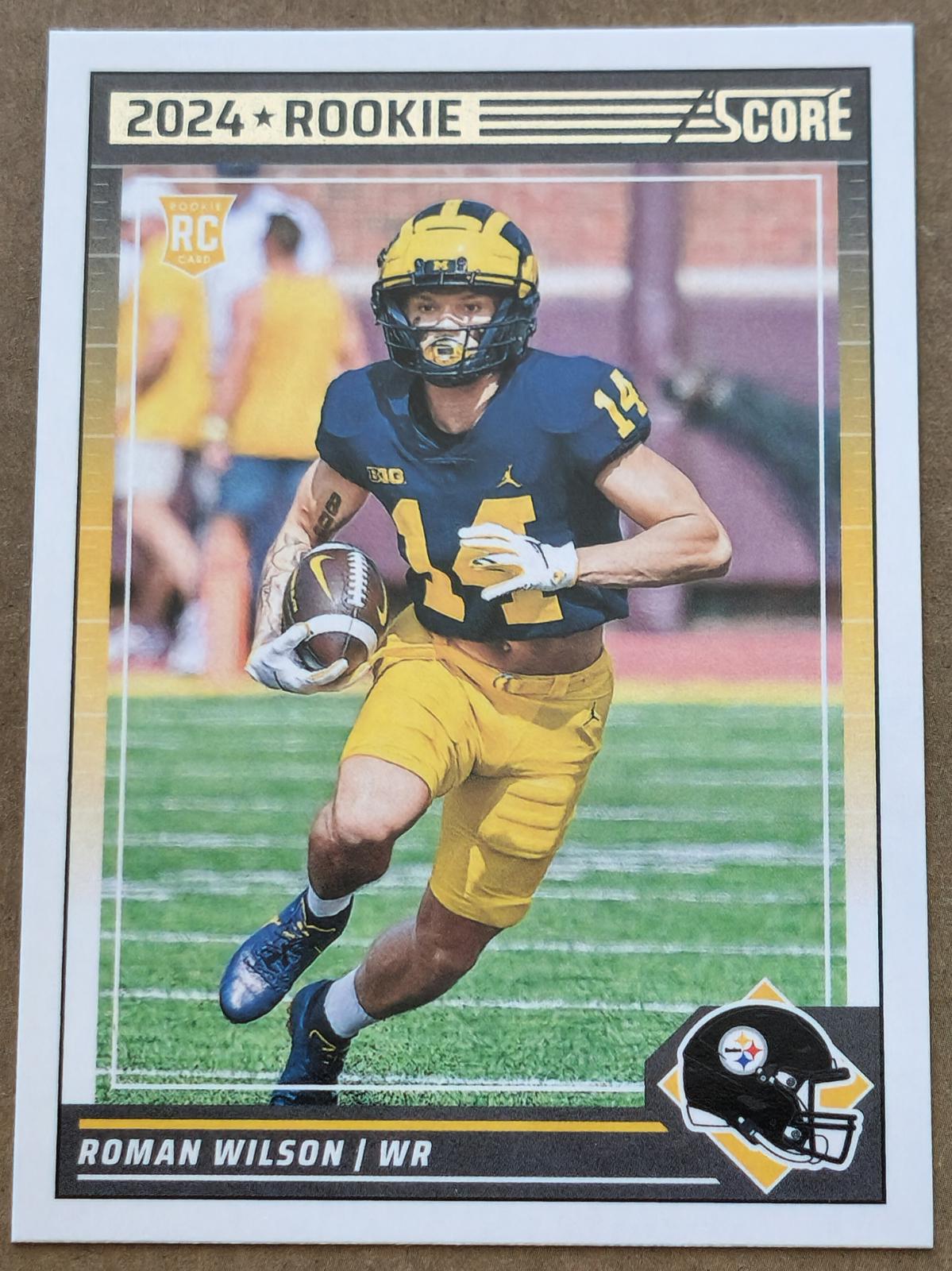 Roman Wilson #360 Football Cards 2024 Panini Score