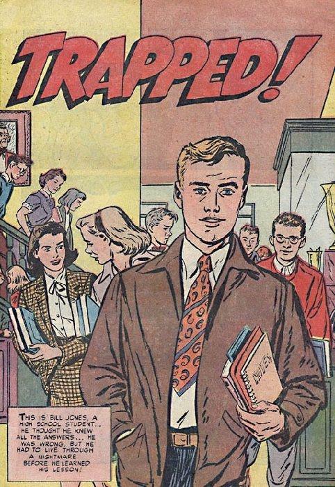 Trapped (1951) Comic Books Trapped