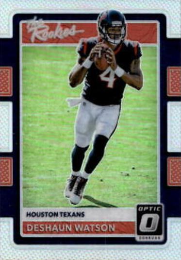 Deshaun Watson #8 Football Cards 2017 Panini Donruss Optic the Rookies