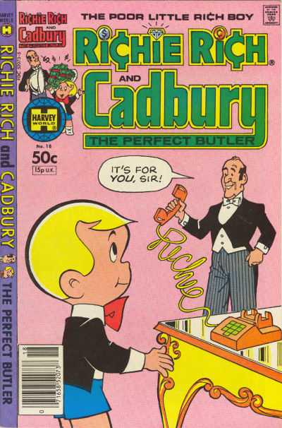 Richie Rich and Cadbury #18 (1981) Comic Books Richie Rich And Cadbury
