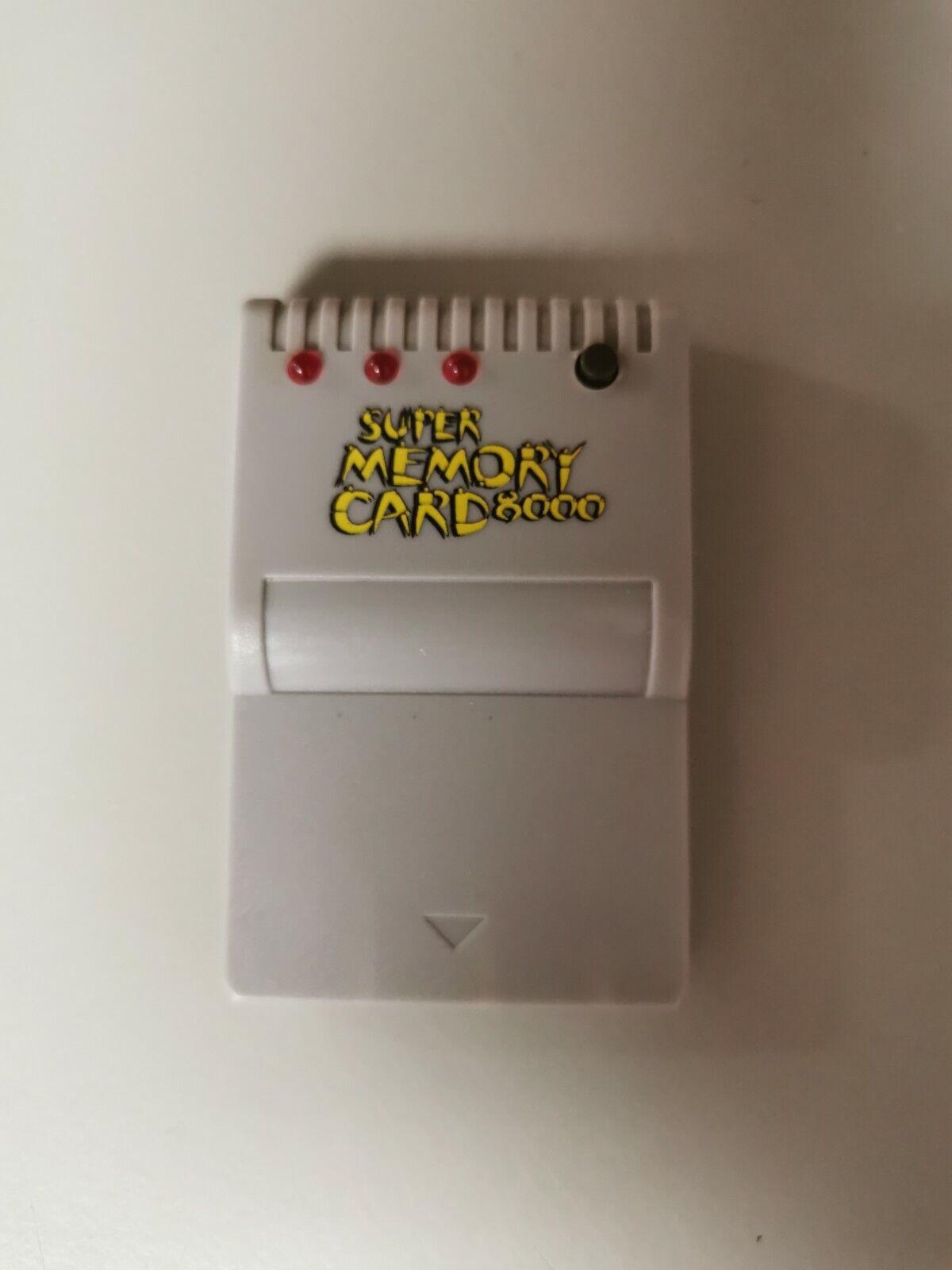 Super Memory Card 8000 Playstation