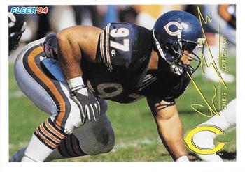 Chris Zorich #34 1994 Fleer Shell Fact Football