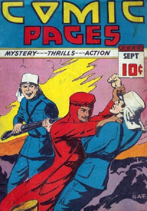 Comic Pages #5 (1939) Comic Books Comic Pages (Centaur)