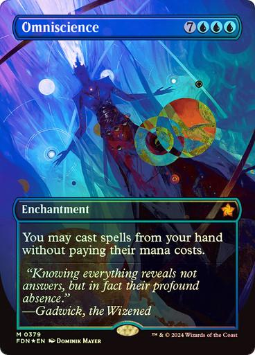 Omniscience [Foil] (Magic Foundations)
