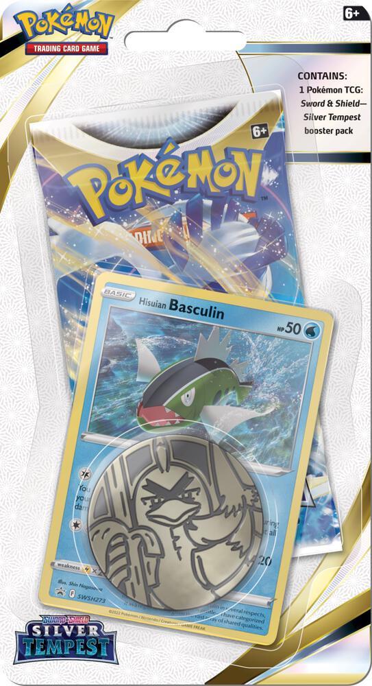 Basculin Checklane Blister Pokemon Silver Tempest