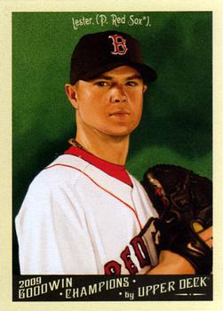 Jon Lester #3 2009 Upper Deck Goodwin Champions Baseball