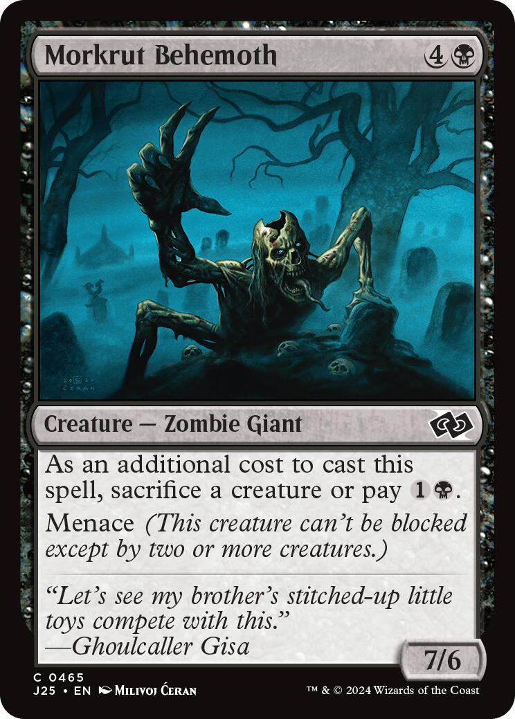 Morkrut Behemoth (Magic Foundations Jumpstart)
