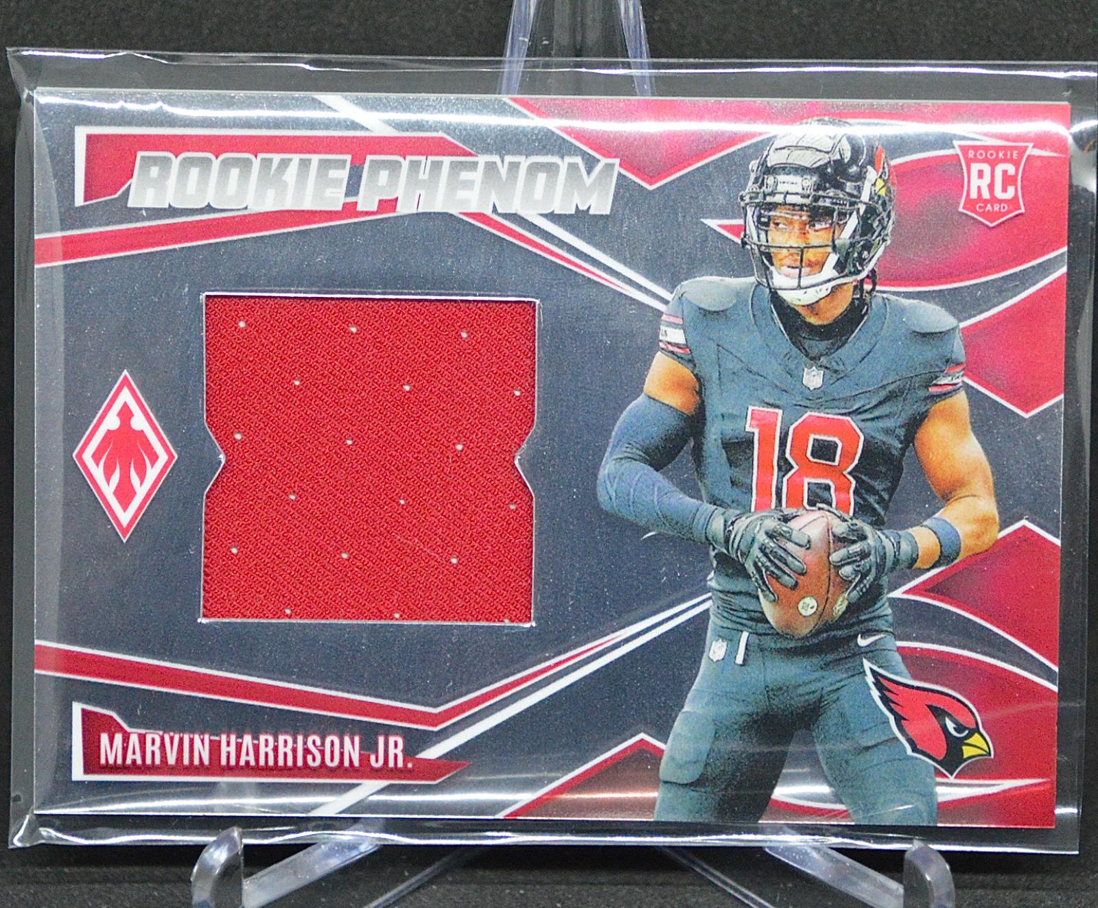 Marvin Harrison Jr. #RPJ-MHJ Football Cards 2024 Panini Phoenix Rookie Phenom Jersey