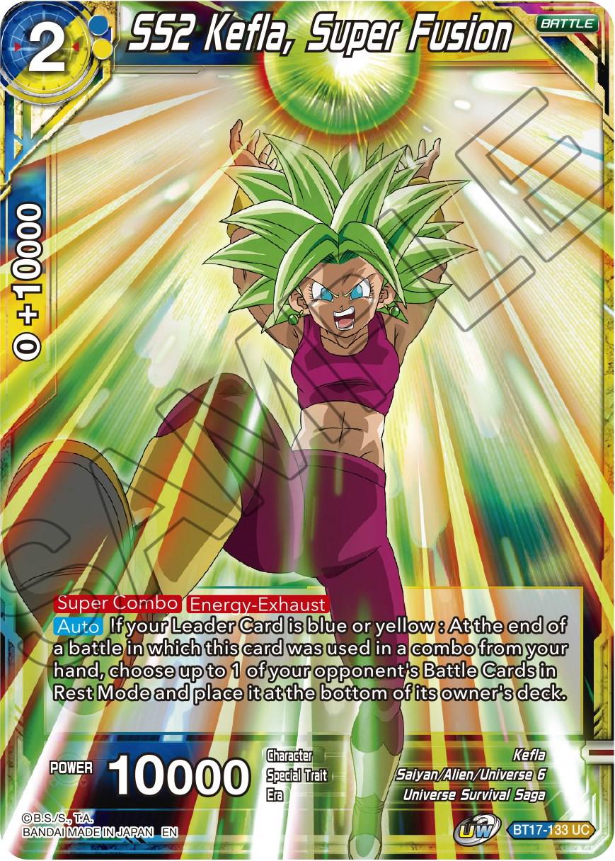 SS2 Kefla, Super Fusion BT17-133 Dragon Ball Super Ultimate Squad