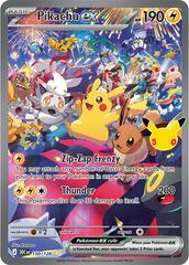 Pikachu ex #150 from Pokemon 30th Celebration set