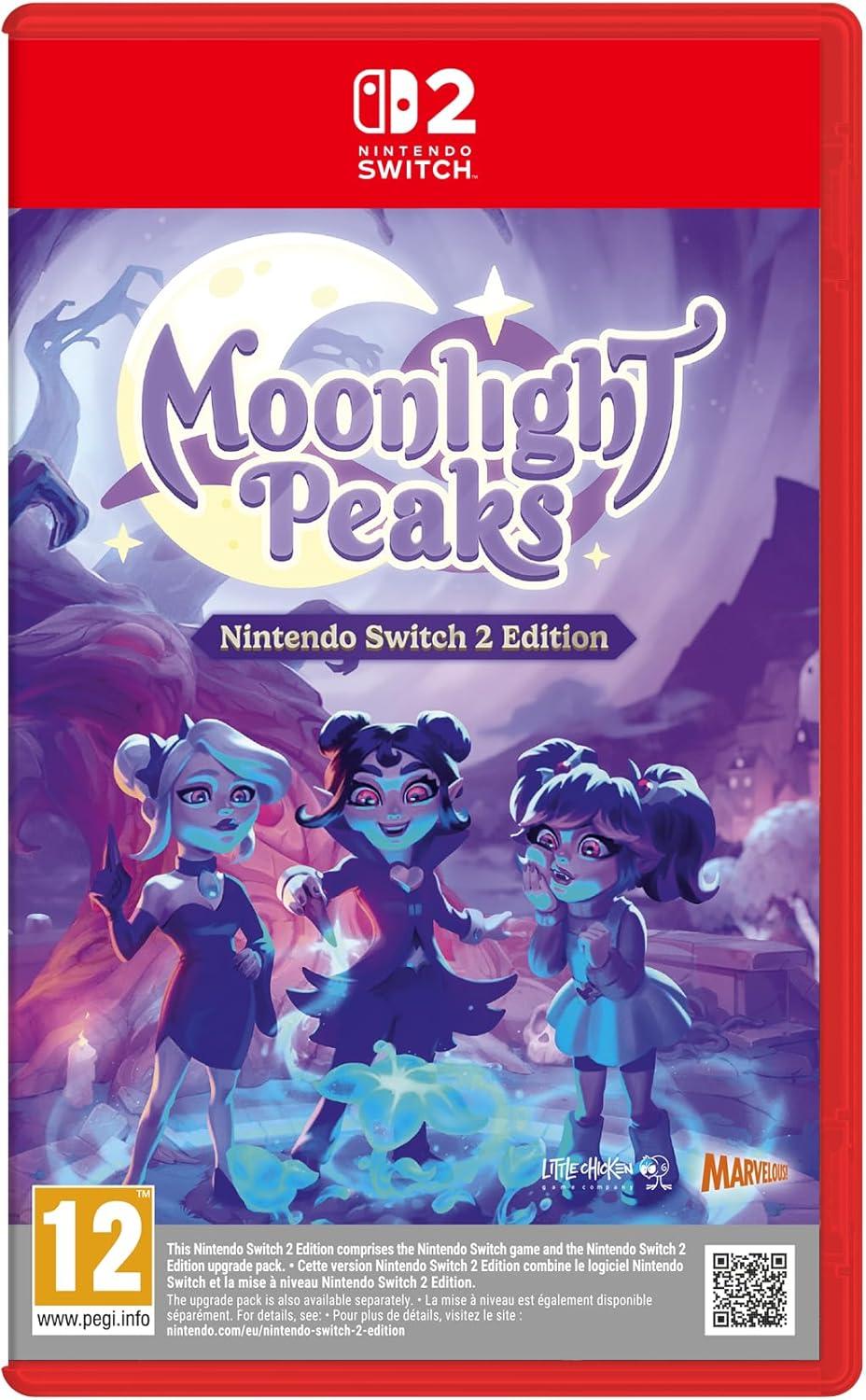 Carátula de Moonlight Peaks para Switch 2 (edición PAL España)