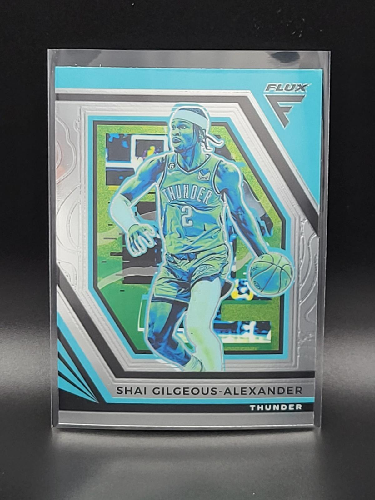 Shai Gilgeous Alexander #154 Basketball Cards 2022 Panini Flux
