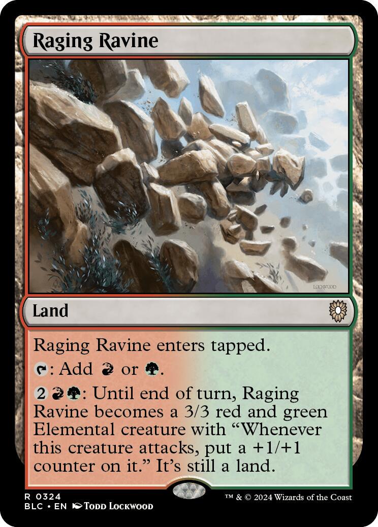Raging Ravine (Magic Bloomburrow Commander)