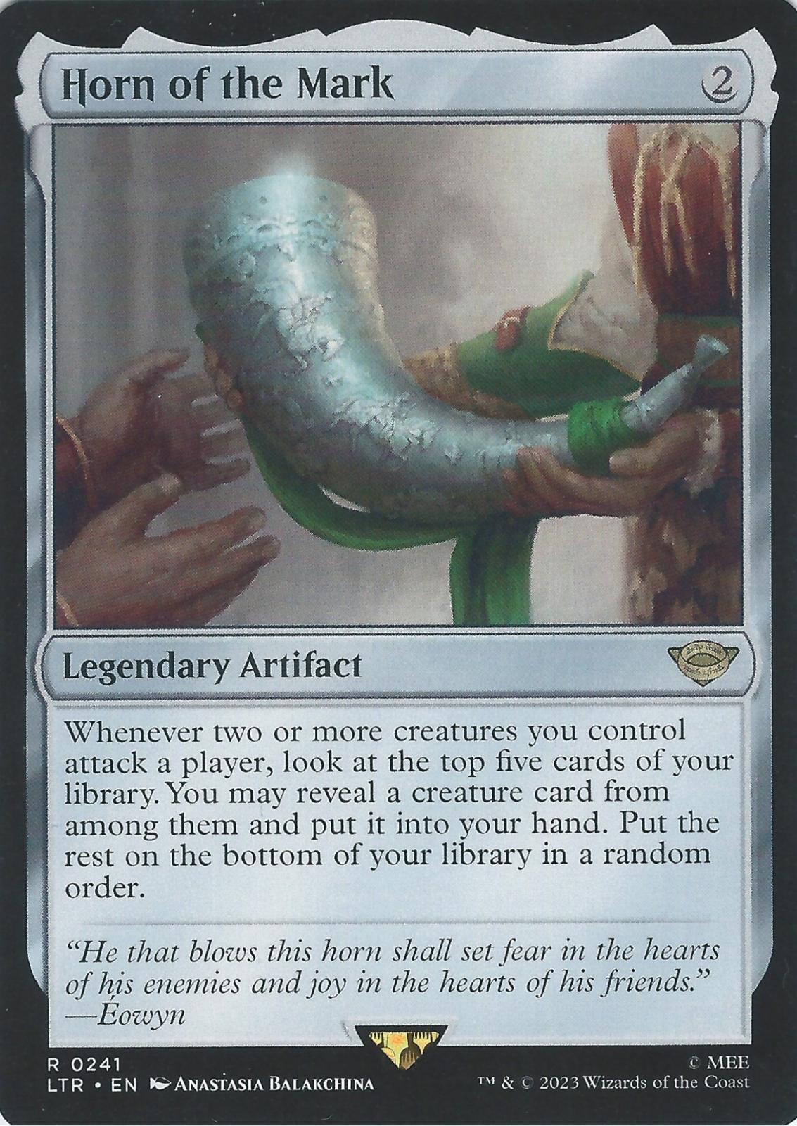 Horn of the Mark #241 Magic Lord of the Rings