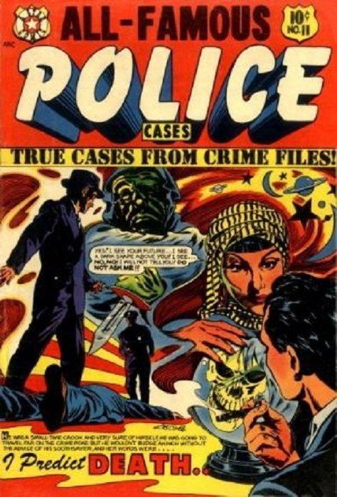 All-Famous Police Cases #11 (1953) Comic Books All-Famous Police Cases