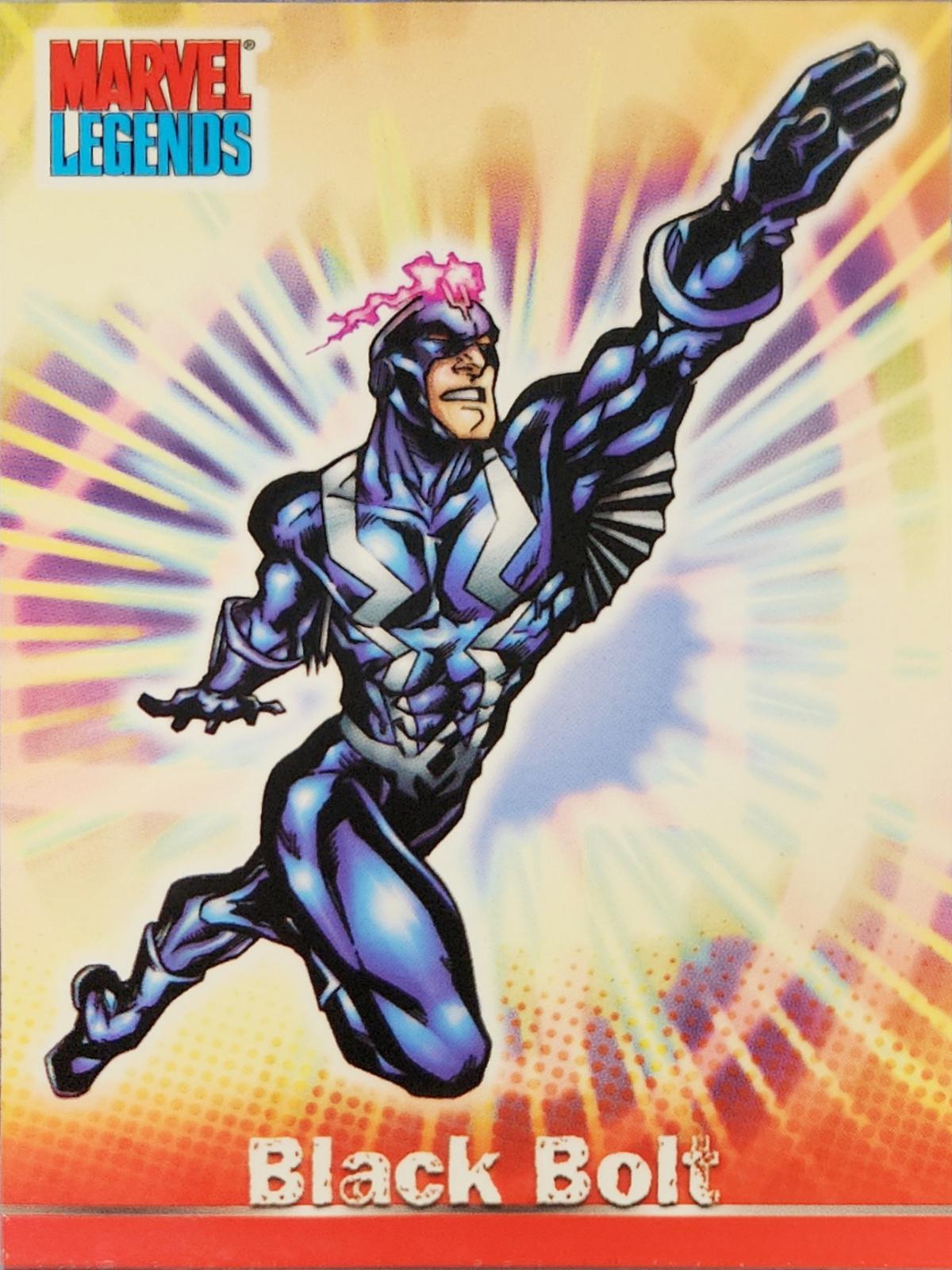 Black Bolt #39 Marvel 2001 Topps Legends