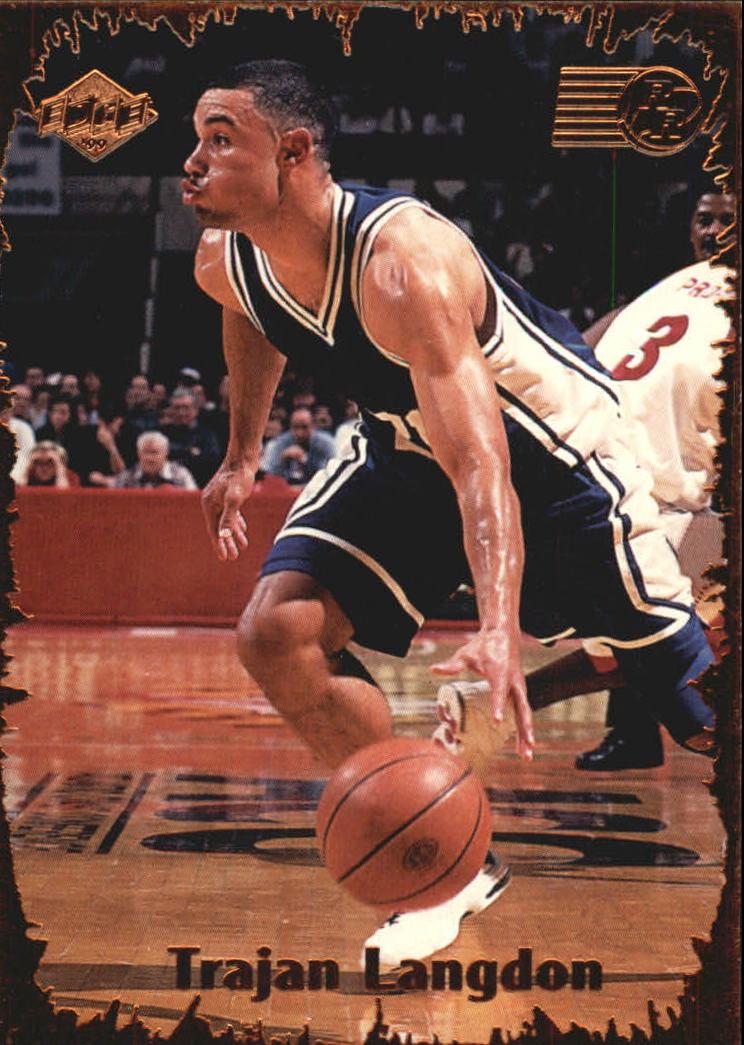 Trajan Langdon #RR-26 Basketball Cards 1999 Collector's Edge Rookie Rage