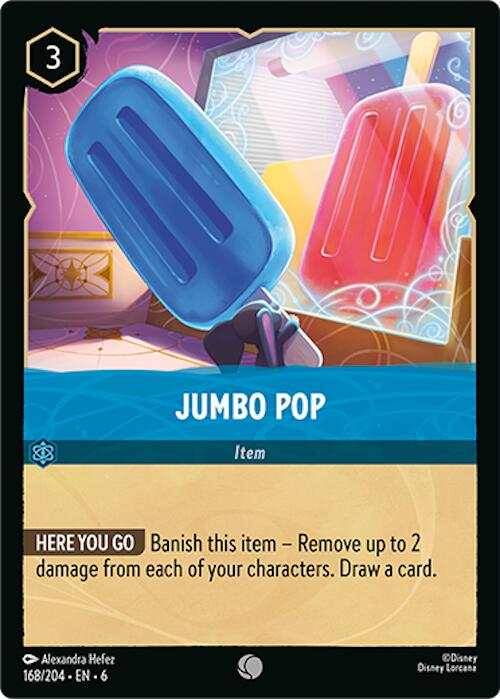 Jumbo Pop #168 Lorcana Azurite Sea