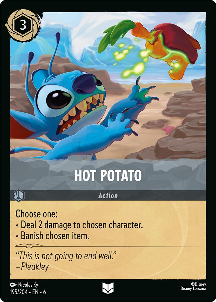 Hot Potato #195 Lorcana Azurite Sea