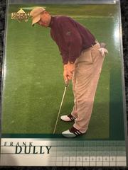 Frank Dully #17 Golf Cards 2001 Upper Deck Prices