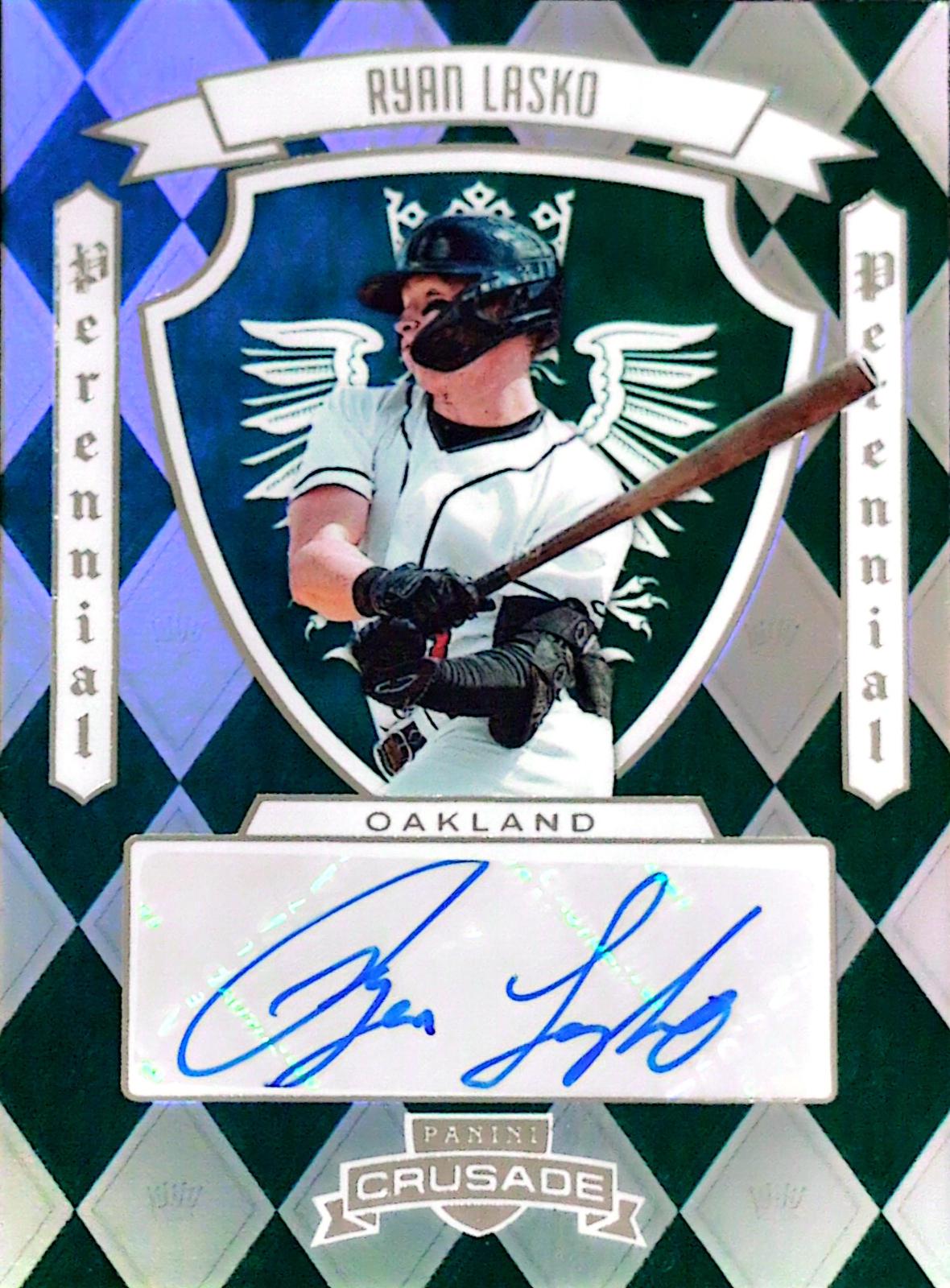 Ryan Lasko #PPS-RLK 2025 Panini Crusade Perennial Prospect Signature Baseball