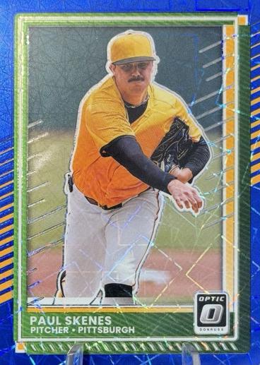Paul Skenes [Blue Velocity Optic] #29 Prices | 2025 Panini Donruss