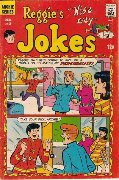 Reggie's Wise Guy Jokes #3 (1968) Comic Books Reggie's Wise Guy Jokes