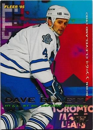 Dave Ellett #178 Hockey Cards 1994 Flair