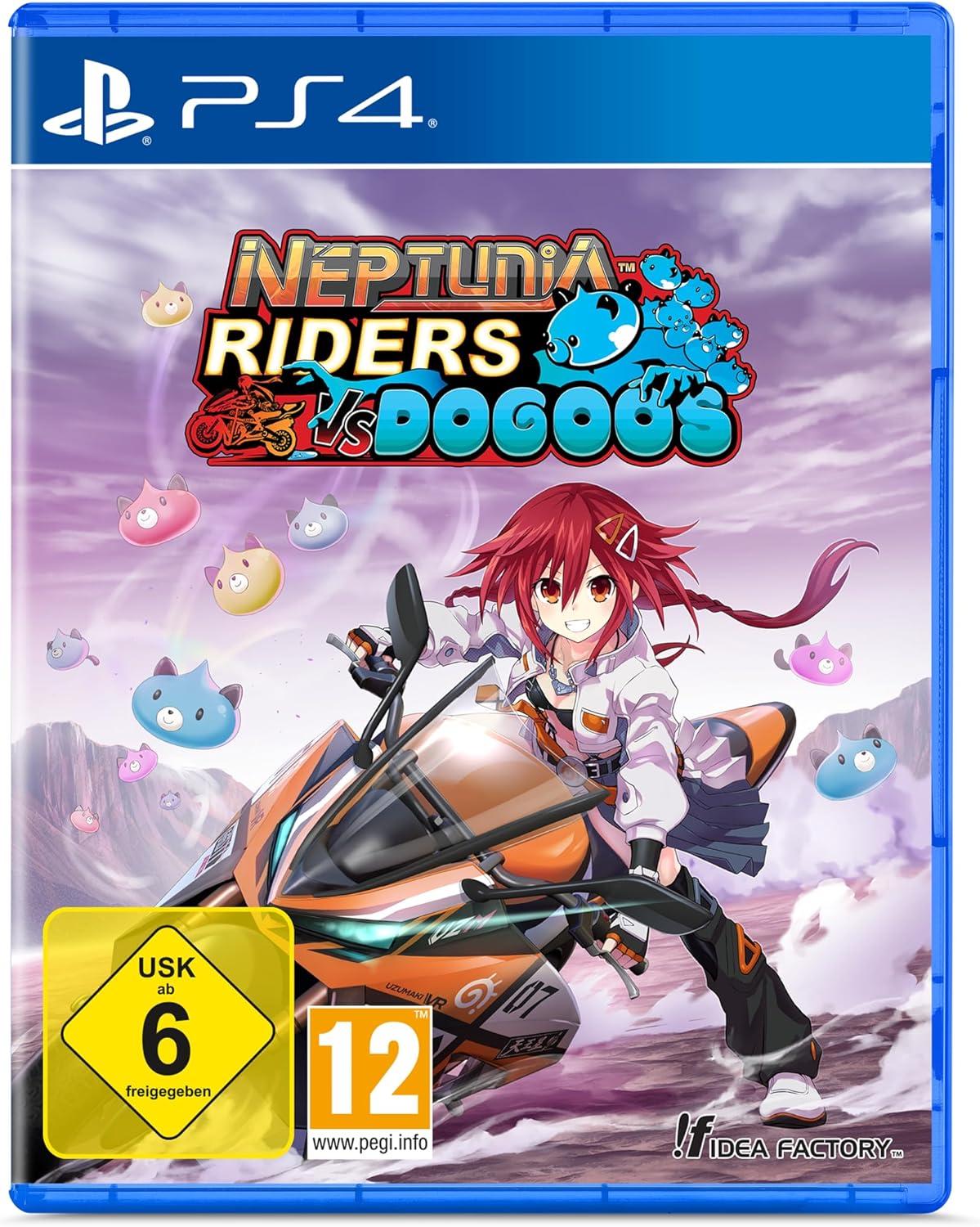 Carátula de Neptunia Riders VS Dogoos para PS4 (edición PAL España)