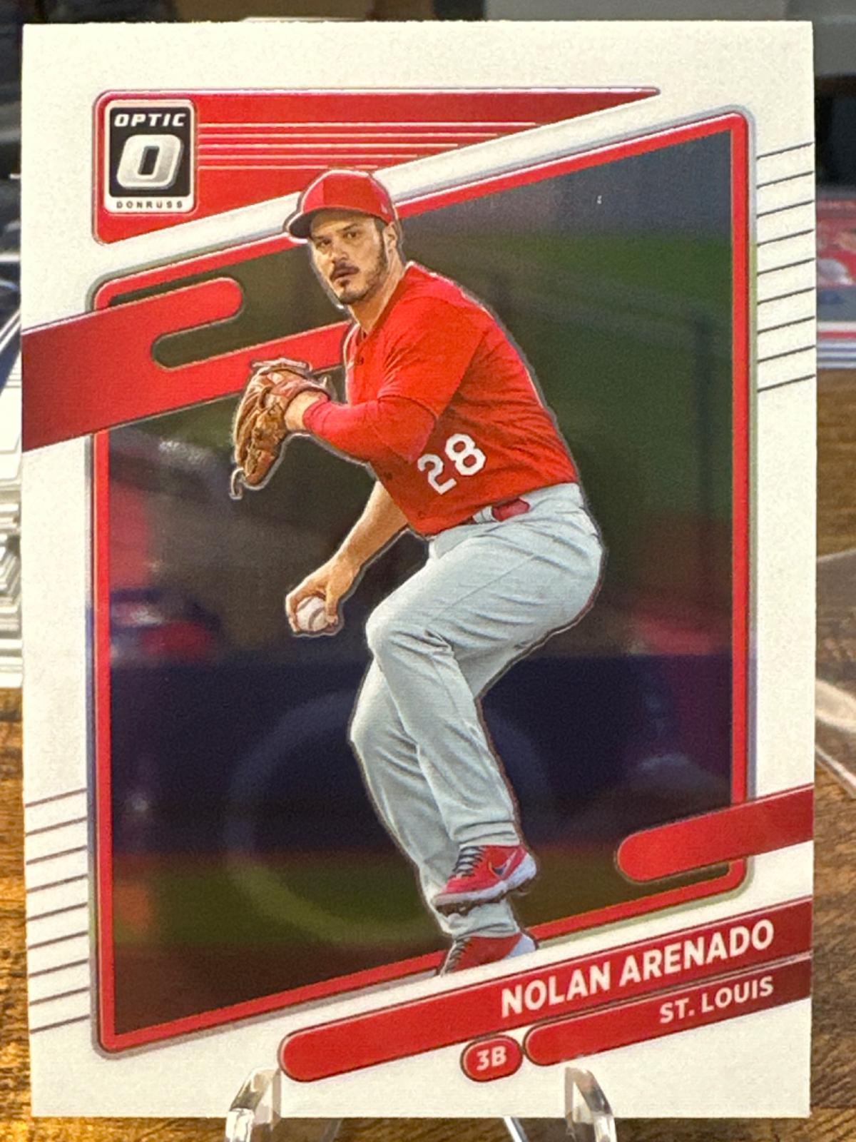 Nolan Arenado #157 2021 Panini Donruss Optic Baseball
