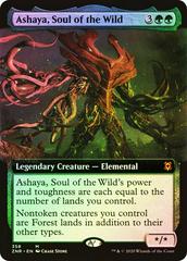 Ashaya, Soul of the Wild 1x FOIL ZNR MTG Zendikar Rising Mythic MINT green Ashaya, Soul of the Wild 1x FOIL ZNR MTG Zendikar Rising Mythic MINT green