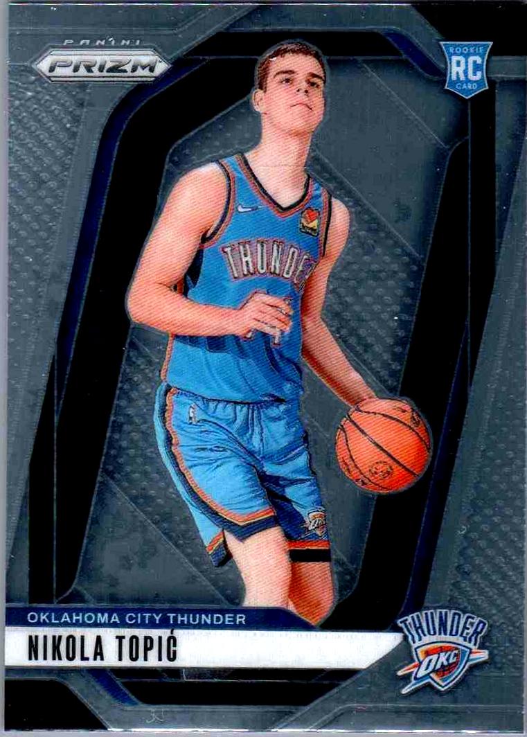 Nikola Topic #230 Basketball Cards 2024 Panini Prizm