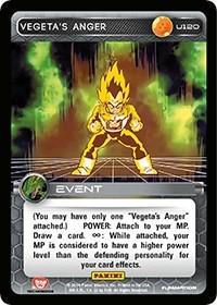 Vegeta's Anger U120 Dragon Ball Z Premier Set