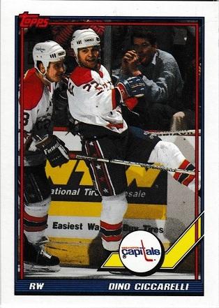 Dino Ciccarelli #429 Hockey Cards 1991 Topps