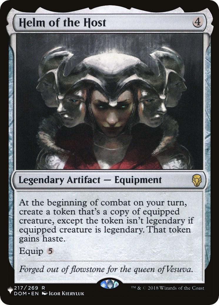 Helm of the Host #217 Magic The List Reprints
