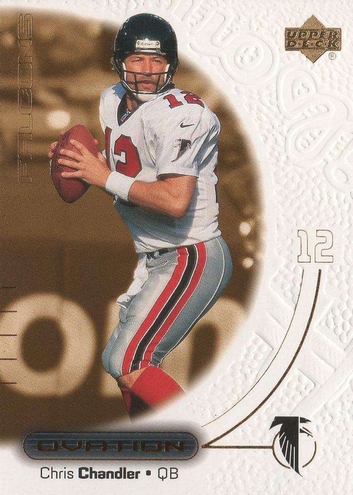 Chris Chandler #3 Football Cards 2000 Upper Deck Ovation