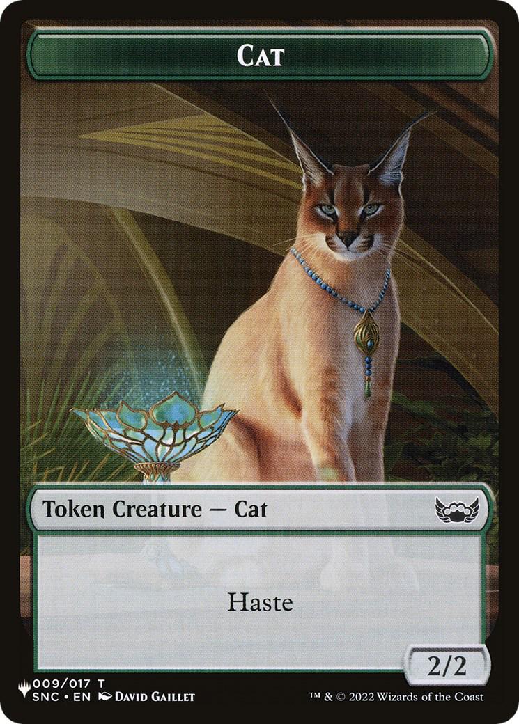Cat // Rat Double-Sided Token #9 Magic The List Reprints