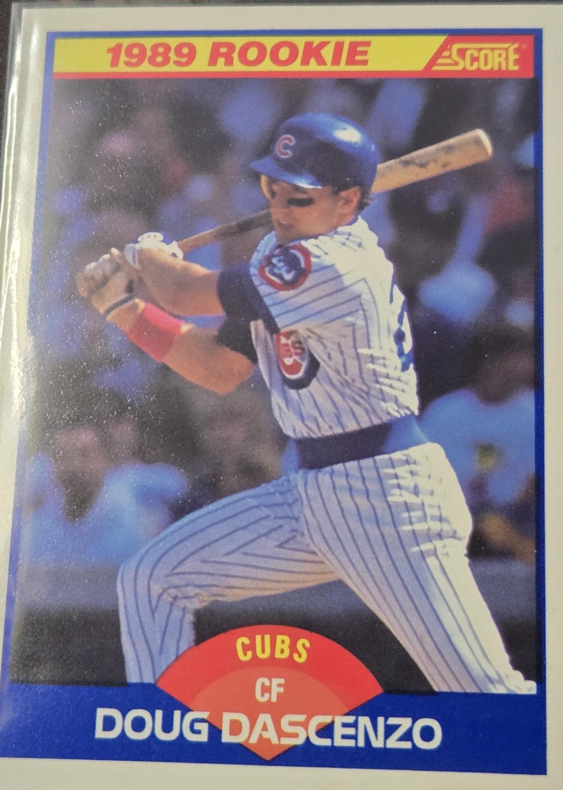 Doug Dascenzo #621 Baseball Cards 1989 Score