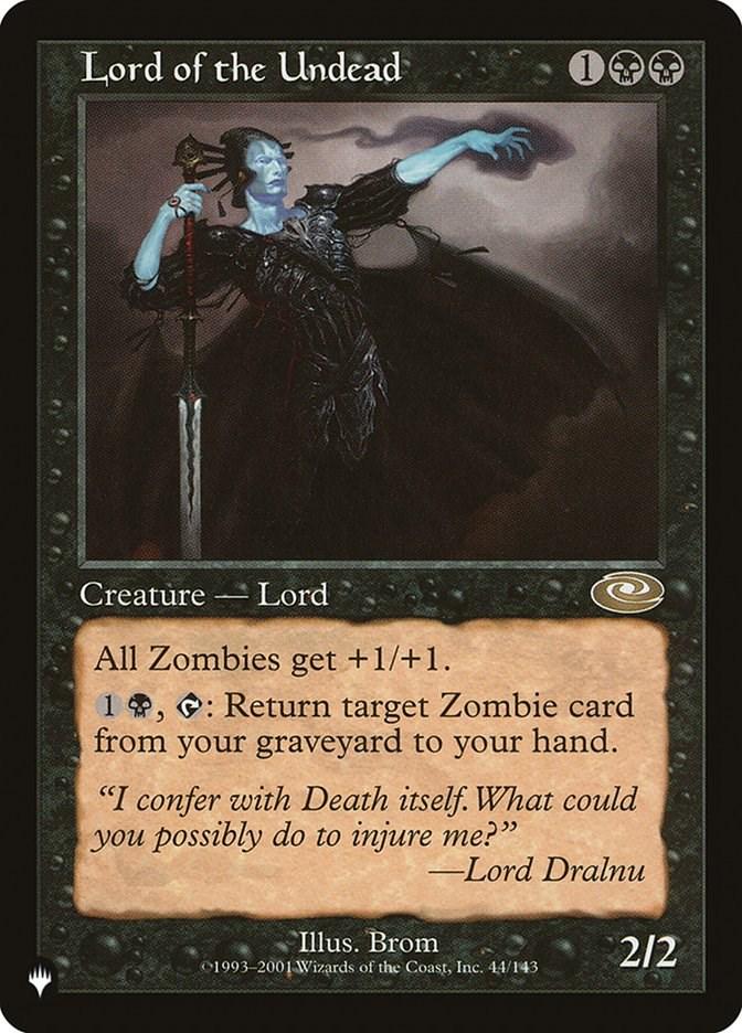 Lord of the Undead #44 Magic The List Reprints