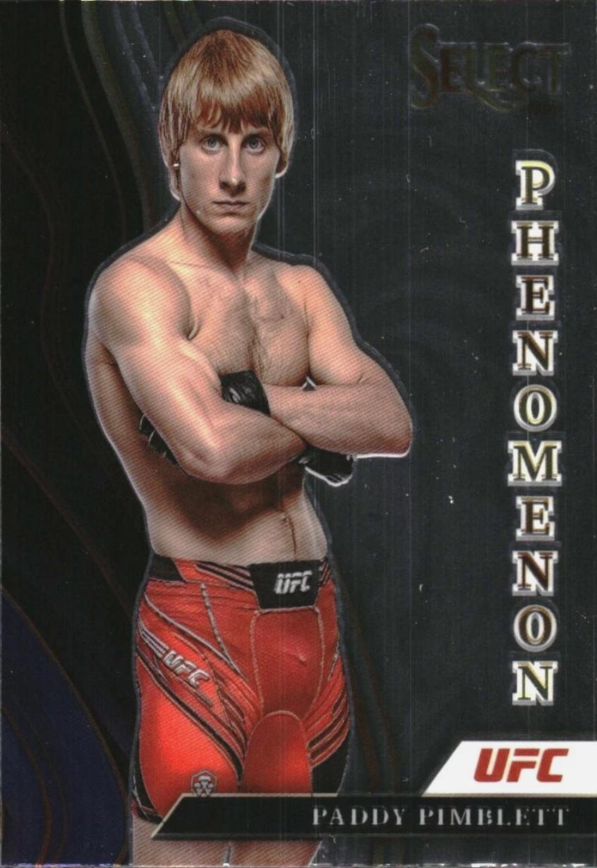 Paddy Pimblett #25 Ufc Cards 2022 Panini Select UFC Phenomenon