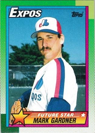 Mark Gardner #284 Baseball Cards 1990 Topps
