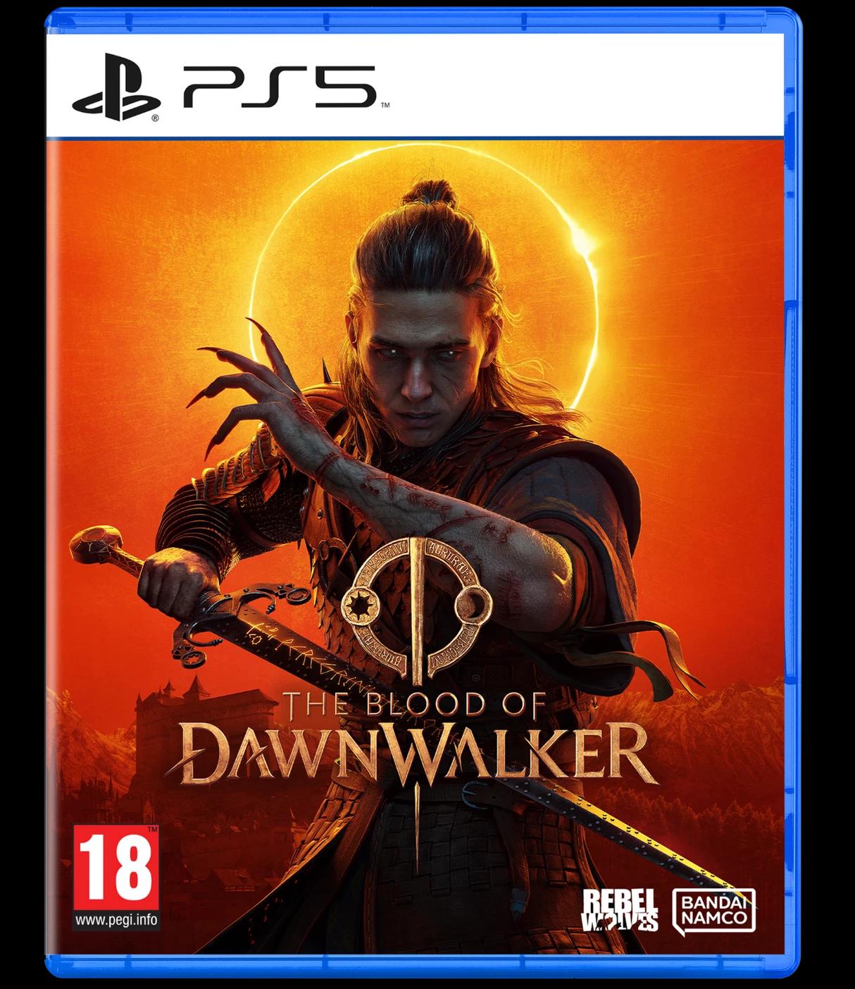 Carátula de The Blood of Dawnwalker para PS5 (edición PAL España)