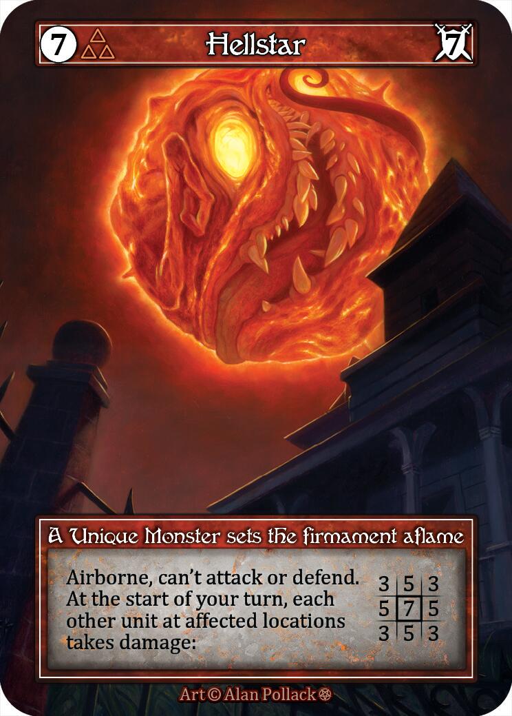 Hellstar [Foil] - Sorcery: Contested Realms Gothic - Sorcery: Contested Realm card