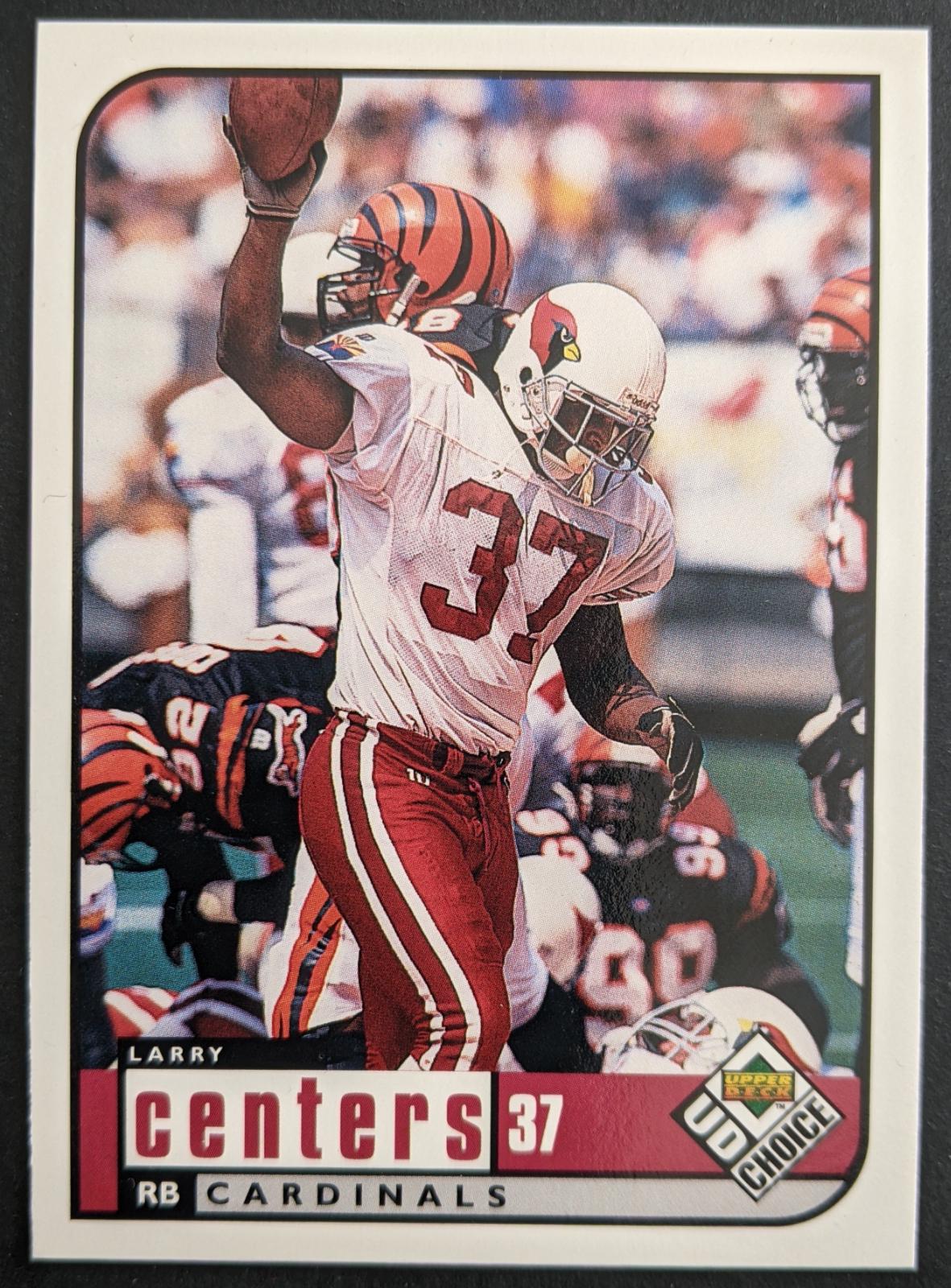Larry Centers #4 Football Cards 1998 Upper Deck UD Choice