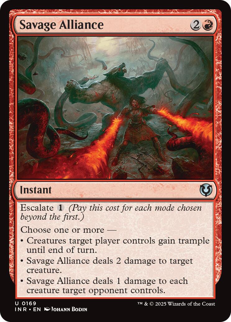 Savage Alliance (Magic Innistrad Remastered)