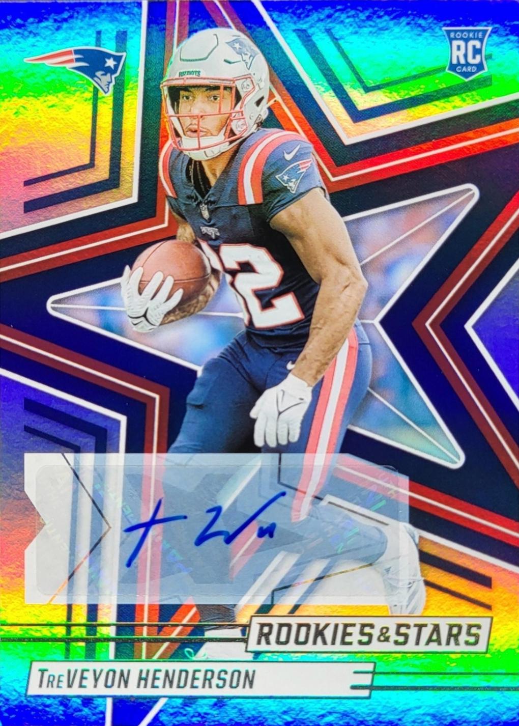 TreVeyon Henderson [Rookie Signature] #188 Prices | 2025 Panini