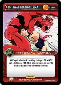 Red Shattering Leap C49 Dragon Ball Z Premier Set
