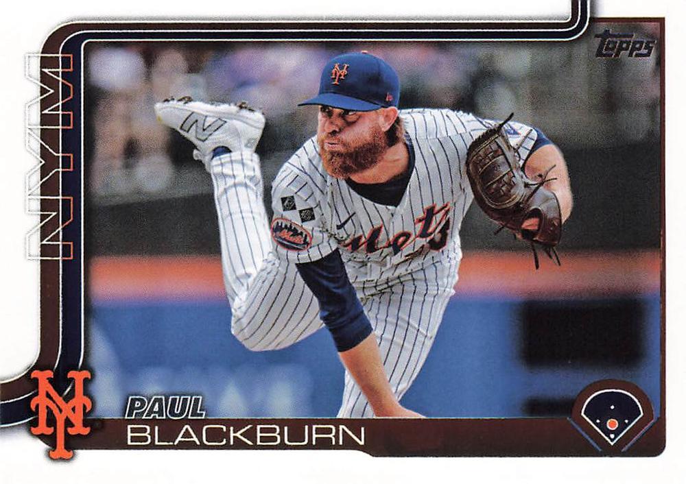 Paul Blackburn #329 Prices | 2025 Topps | Baseball Cards