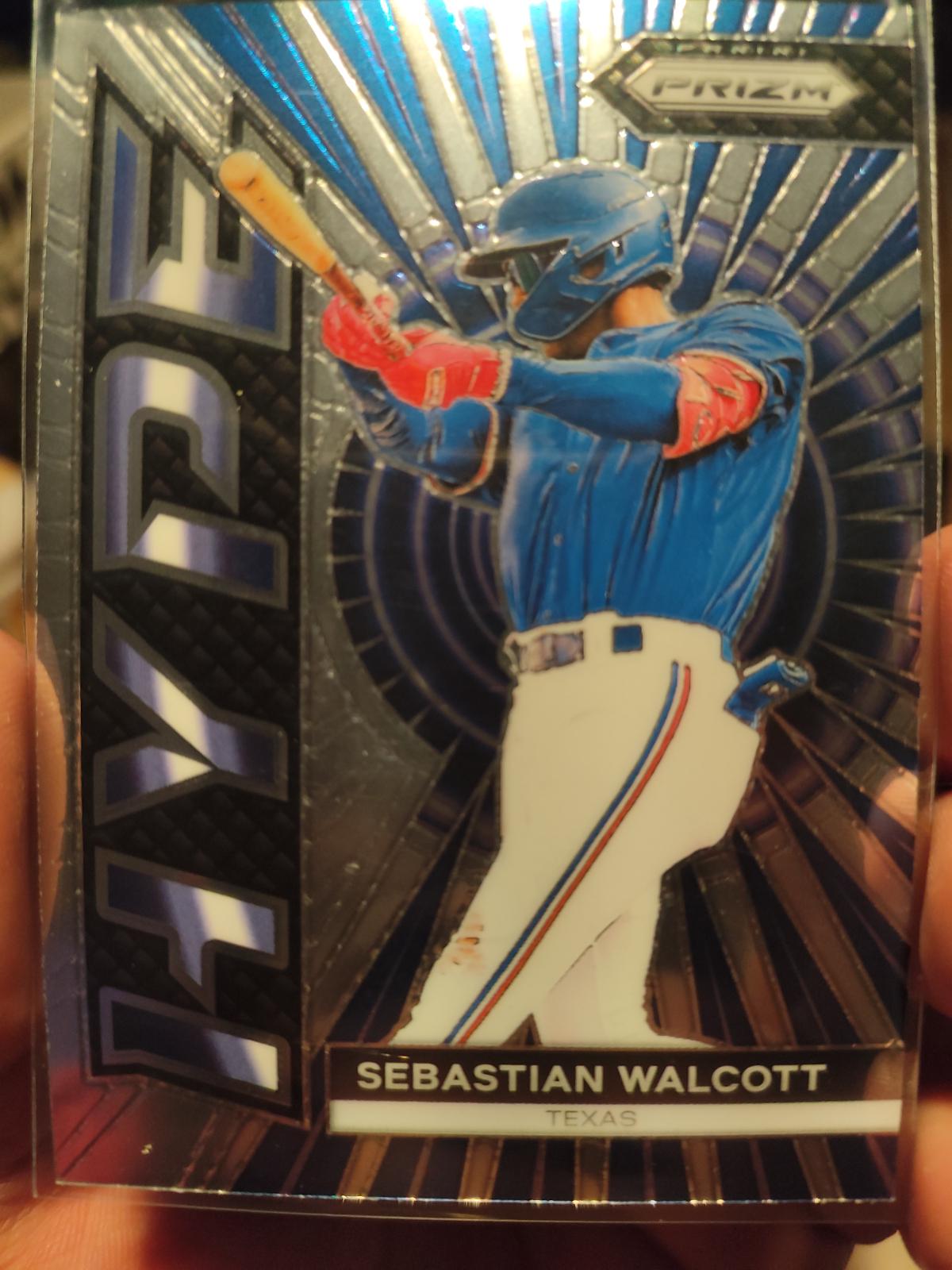 Sebastian Walcott #3 Baseball Cards 2024 Panini Prizm Hype