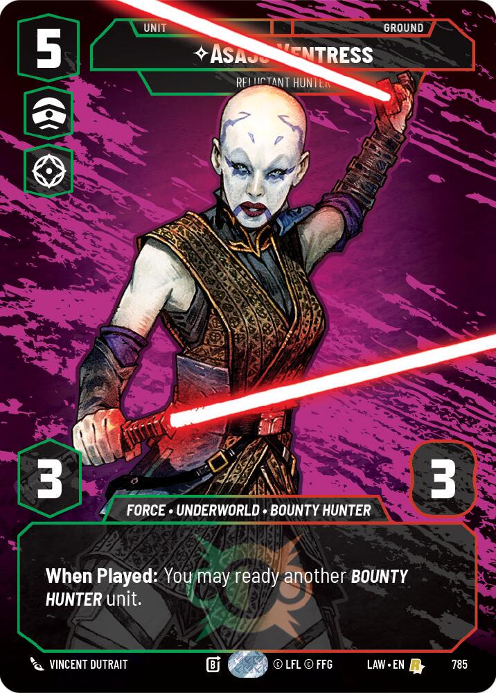 Asajj Ventress - Reluctant Hunter [Prestige] #785